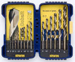 Irwin HSS Cobalt bor, 15 stk. 1,5-10 mm i kassette