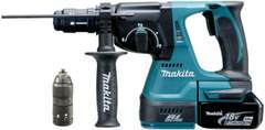 Makita Borehammer dhr243rtj 2x18v 5ah