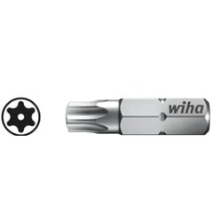 Wiha bits 25 mm, TORX® T30H Tamper (med boring) 2 stk