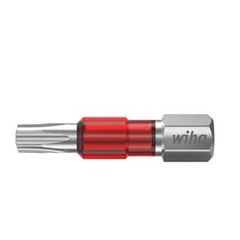 Wiha TY-slagbits 29 mm rød 1/4 TORX® T20, 5 stk i boks