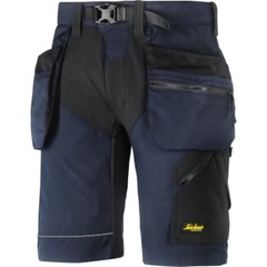 Snickers FlexiWork shorts med hylsterlommer, 6904, navy, Str. 46