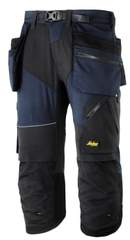 Snickers FlexiWork piratbuks, hylsterlommer, 6905, navy, str. 48