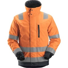 Snickers High-Vis vinterjakke 1130, orange/koksgrå, kl. 3, 3XL