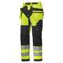 Snickers High-Vis buks+  hylsterlommer 6932, gul/sort, kl. 2, 52