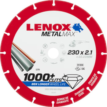Lenox METALMAX™ diamantskæreskive AG 230 x 22,2 x 2,1