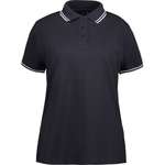 ID Identity ID, klassisk stretch dame poloshirt, 0523, Navy, str. S