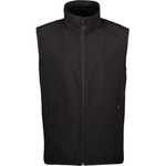 ID Identity ID, Funktionel herre softshellvest, 0824, Sort, str. 2XL