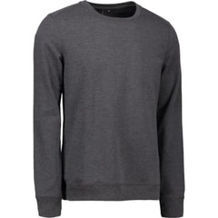 ID Identity ID Sweatshirt 0615 med rund hals, koks melange, str. M