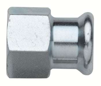 Turbopress 28mmx3/4" turbosteel overg.muf