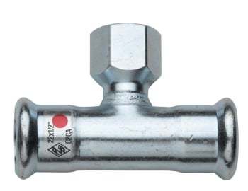 88,9 x 3/4" x 88,9 mm TURBO Steel tee