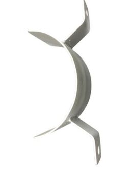 #2 - Walraven Rørbøjler Halsjern ø180x100x3mm