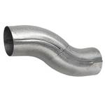 Plastmo aluzink nedførsel 75 mm