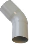 90 mm x 45° Bøjning grå Plastmo