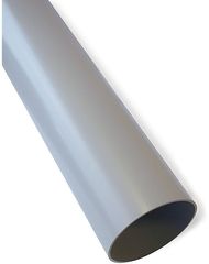 75 x 6000 mm Nedløbsrør grå Plastmo