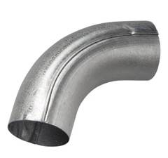75 mm x 70° Bøjning Aluzink Plastmo