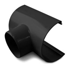 11 x 75 mm Tudstykke sort Plastmo