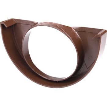 12 X 75 Mm Endebund Med Hul Brun Plastmo