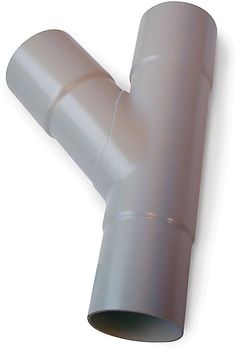 75 x 75 mm x 75° Grenrør grå Plastmo