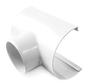 Plastmo Tudstykke 10'' Hvid 75 mm