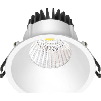 Nordtronic Downlight Velia LED 10,9W 2700K, 650 lm, 230V rund, hvid