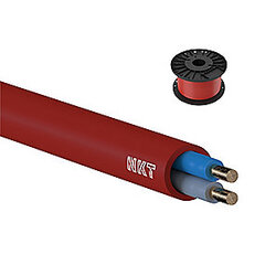 Kabel 1x2x1,0 mm2 brandsikkert (100 mtr)