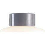 Ifö Electric Loft-/Vægarmatur Cairo LED 6W 3000K, 600 lumen, grå/opal, IP44