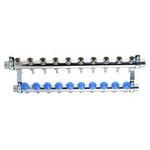 Manifold 10 kredse m/flowmeter