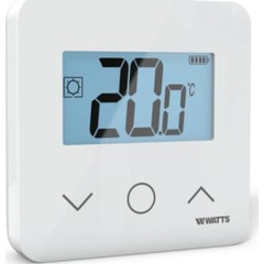 WATTS rumtermostat 24V-230V trådført digital