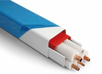 Kanal 80 X 60 MM – Hvid 2 Meter (2 mtr)