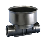 Wavin 160x425mm sort PP rense- og insp.brønd type 1