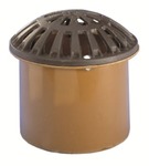 Wavin 425 mm kuppelrist med PVC-skørt, GG