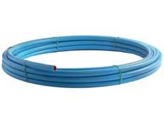 Wavin 32mm pe80 r&oslash;r bl&aring; pn6 (100 mtr)