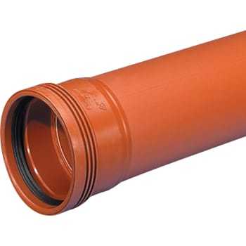 Wavin 200 x 3000 mm PP-kloakrør med muffe, klasse S SN8, EN 1852