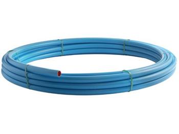 Wavin 25mm pe80 rør blå pn10 (100 mtr) - vvs nr. 070612027 - køb til 1. ...