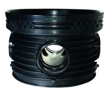Wavin Tegra 315 x 1000 mm TP2-brønd, letvægt, 2 x 90 gr. tilløb