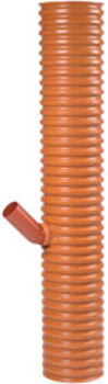 Wavin PVC rendestensbrønd 425/160x1750mm, med vandlås, 70 ltr. sandfang