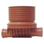 Wavin Uponor 200 x 315 mm TP1-brønd, glat/letvægt, lige gennemløb