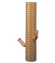 Wavin 315 mm central PVC-tagnedløbsbrønd med vandlås, 70 l