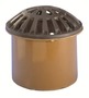Wavin 425 mm kuppelrist med PVC-skørt, GG