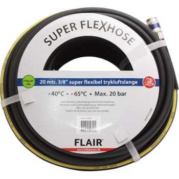 Flair superflex trykluftslange, 3/8 x 20 m