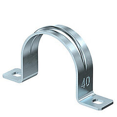 Kabelbøjle 40 mm 2 lap, 605 g (50 stk)