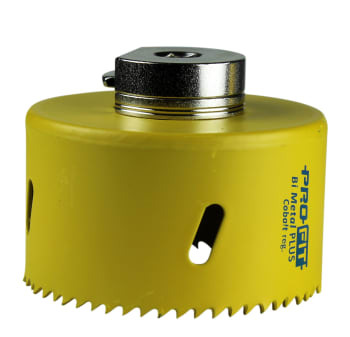 Pro-Fit ProFit bimetal Plus hulsav med adapter, rustfri og metal, 76 mm