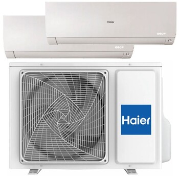 HAIER MULTI 2 PORT 5,2kW Pakkeløsning 1 Udedel, 2 Indedele