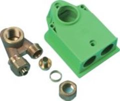 Uponor/Wirsbo Uponor Smart Aqua koblingsdåse PEX IV NKB DR 15x2,5-1/2FT-15x2,5