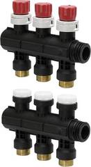 Uponor/Wirsbo Uponor Vario PLUS GV-fordelerrørssæt LS 3X 3/4 Euro