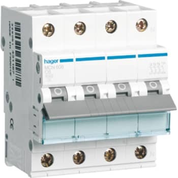 Hager Automatsikr. c 32a 3p+n 6ka