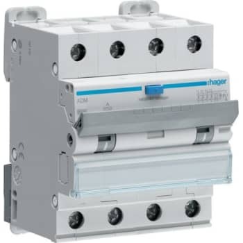 Hager Kombiafbryder Automatsikring Hpfi 10a Adm460c