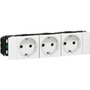 Legrand Stikkontakt 3 x schuko mj kan (10 stk)