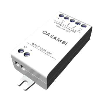 Casambi 4 kanal PWM4 dimmer til konstant spænding, LED strip