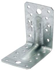 Paslode Vinkelbeslag, V2 PL, 90 x 90 x 1,5 x 65 mm med rib